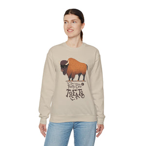 Fluffy Cow Halloween Sweatshirt