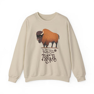 Fluffy Cow Halloween Sweatshirt