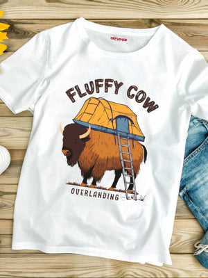 fluffy cow overlanding t shirt