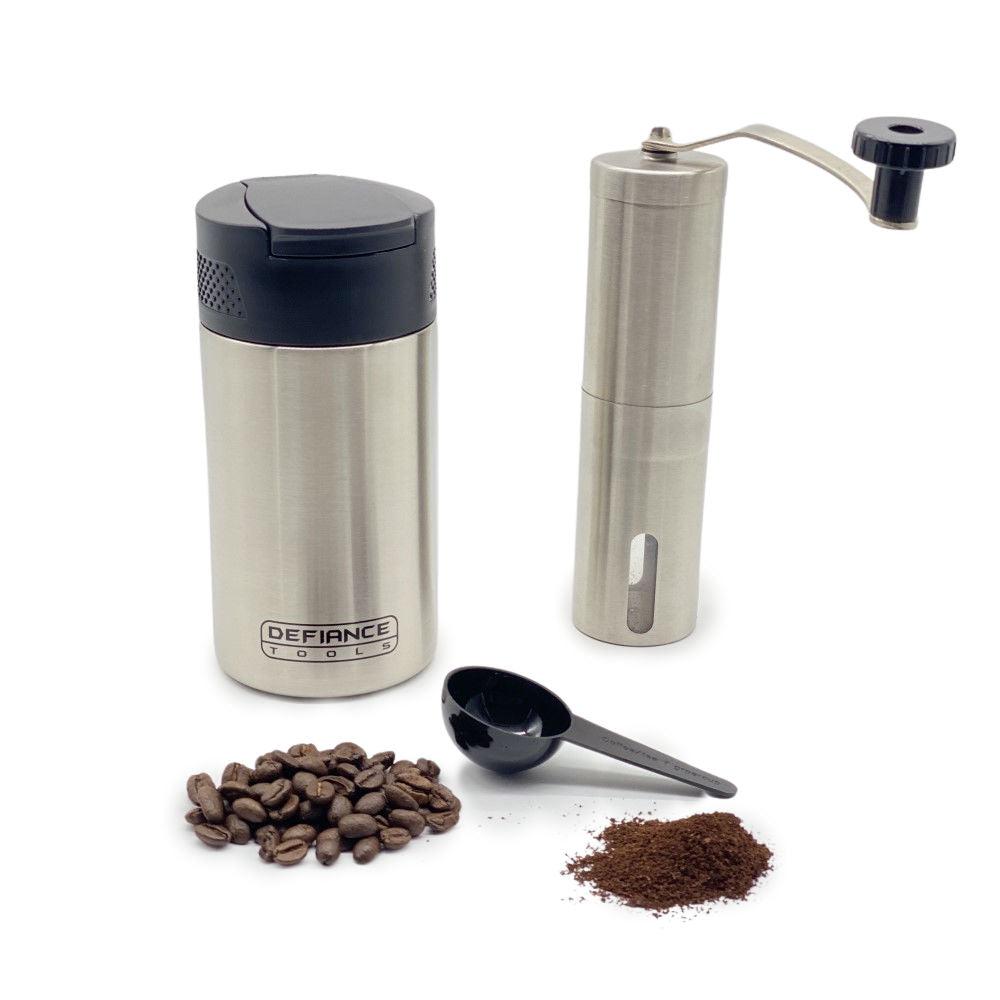 French Press Coffee Maker and Burr Coffee Grinder Combo